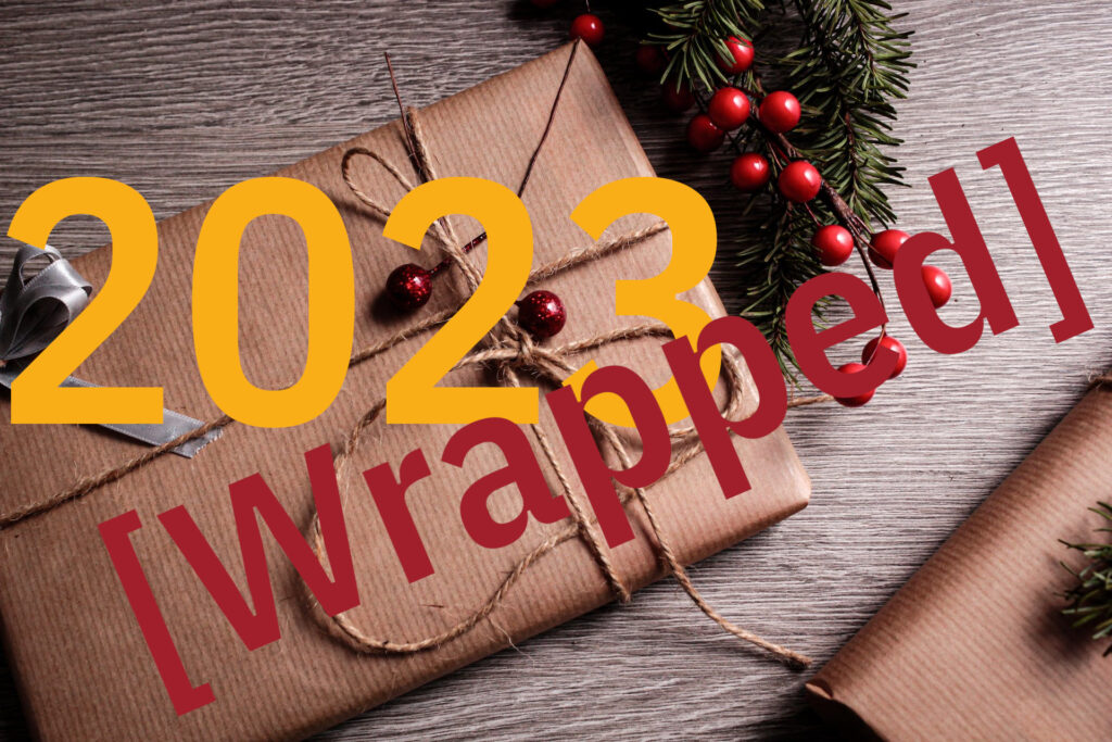 package wrapped in paper and tied with string